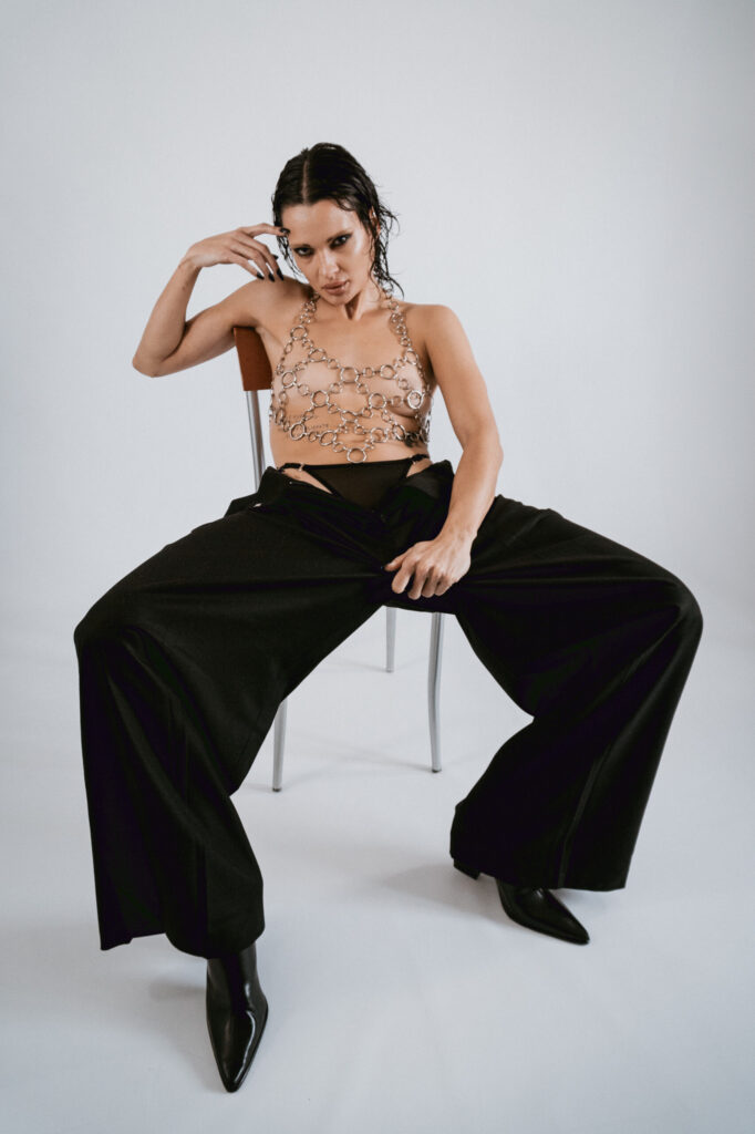 Photoshoot for lingerie brand