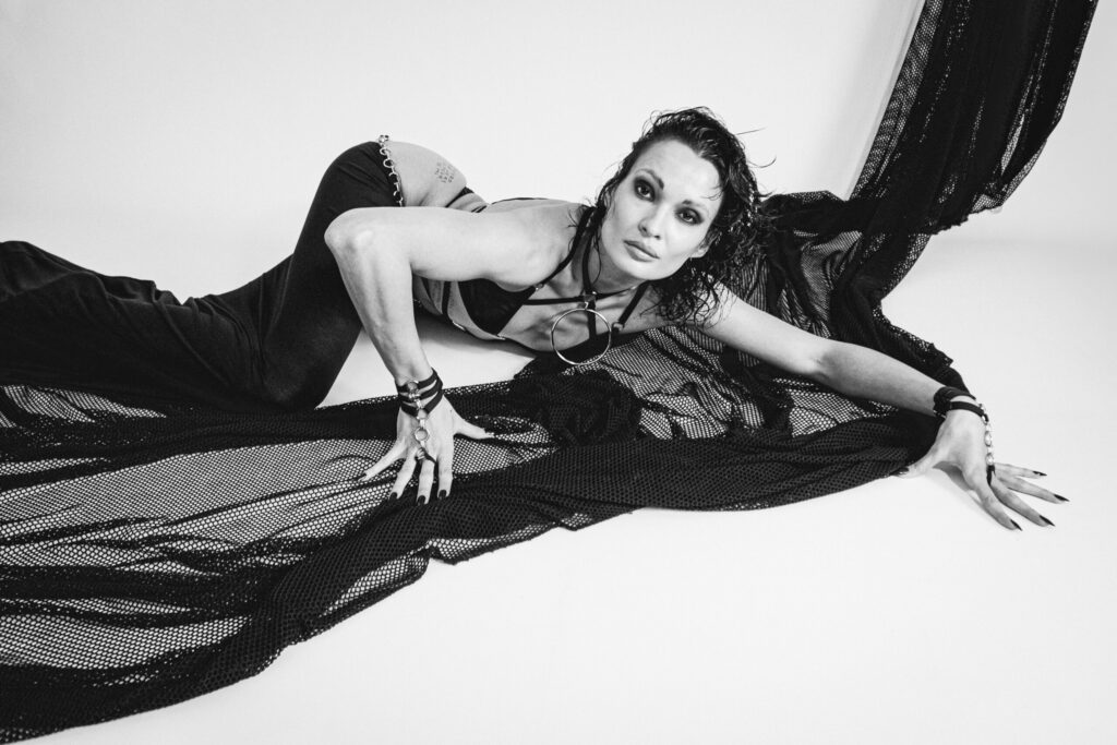 Photoshoot for lingerie brand