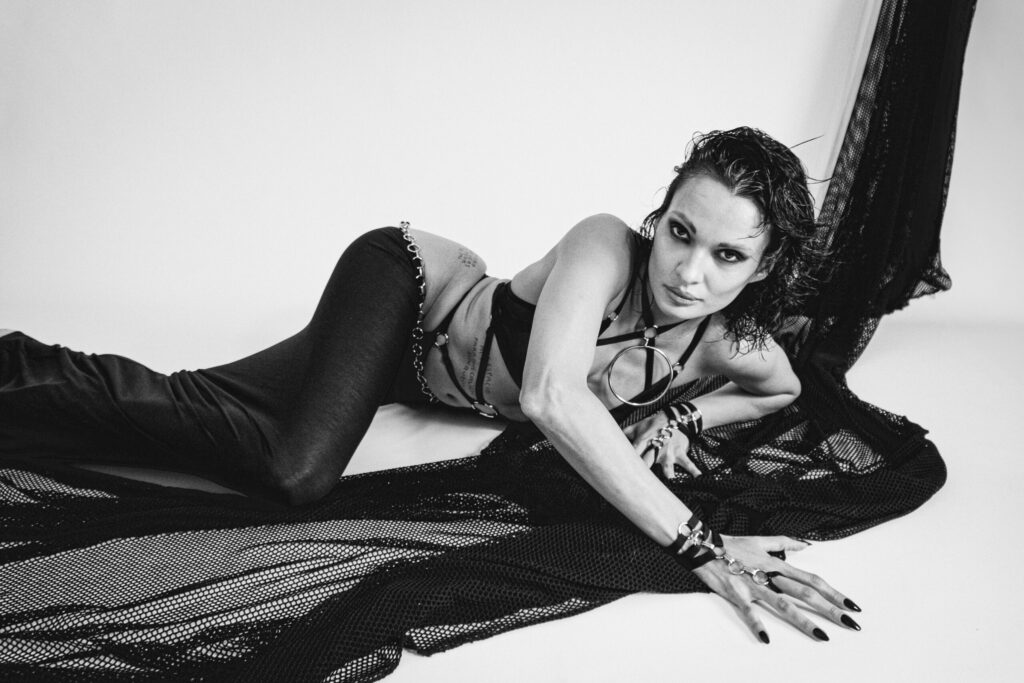 Photoshoot for lingerie brand