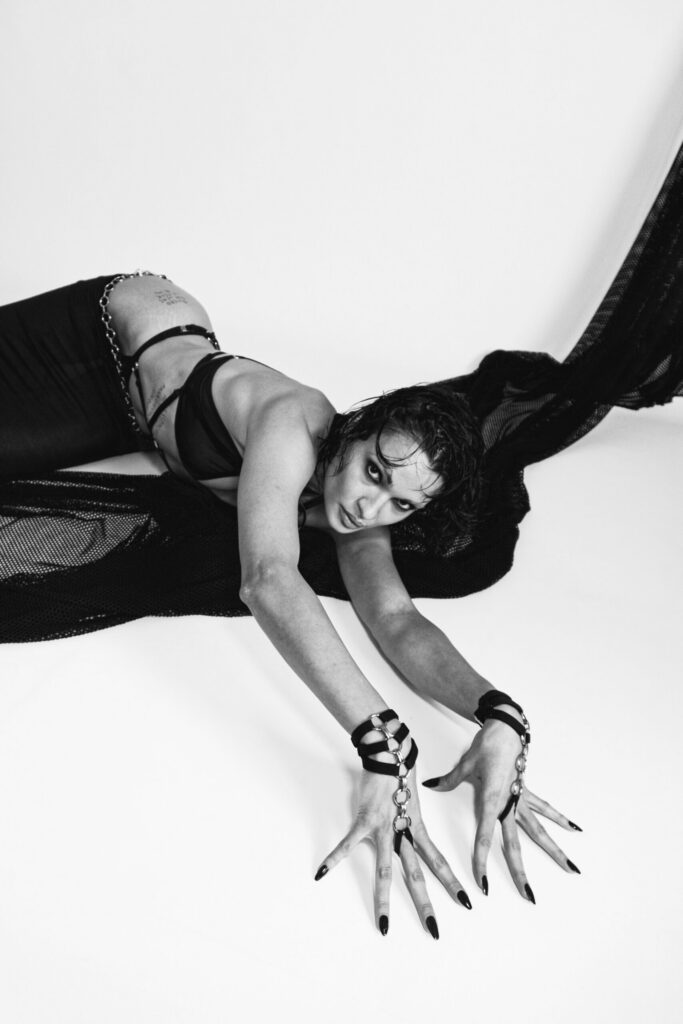 Photoshoot for lingerie brand