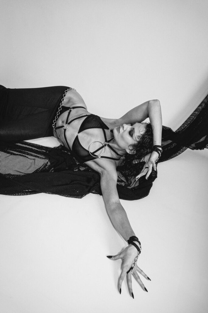 Photoshoot for lingerie brand