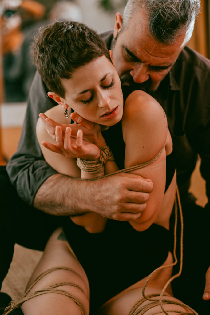 Shibari session