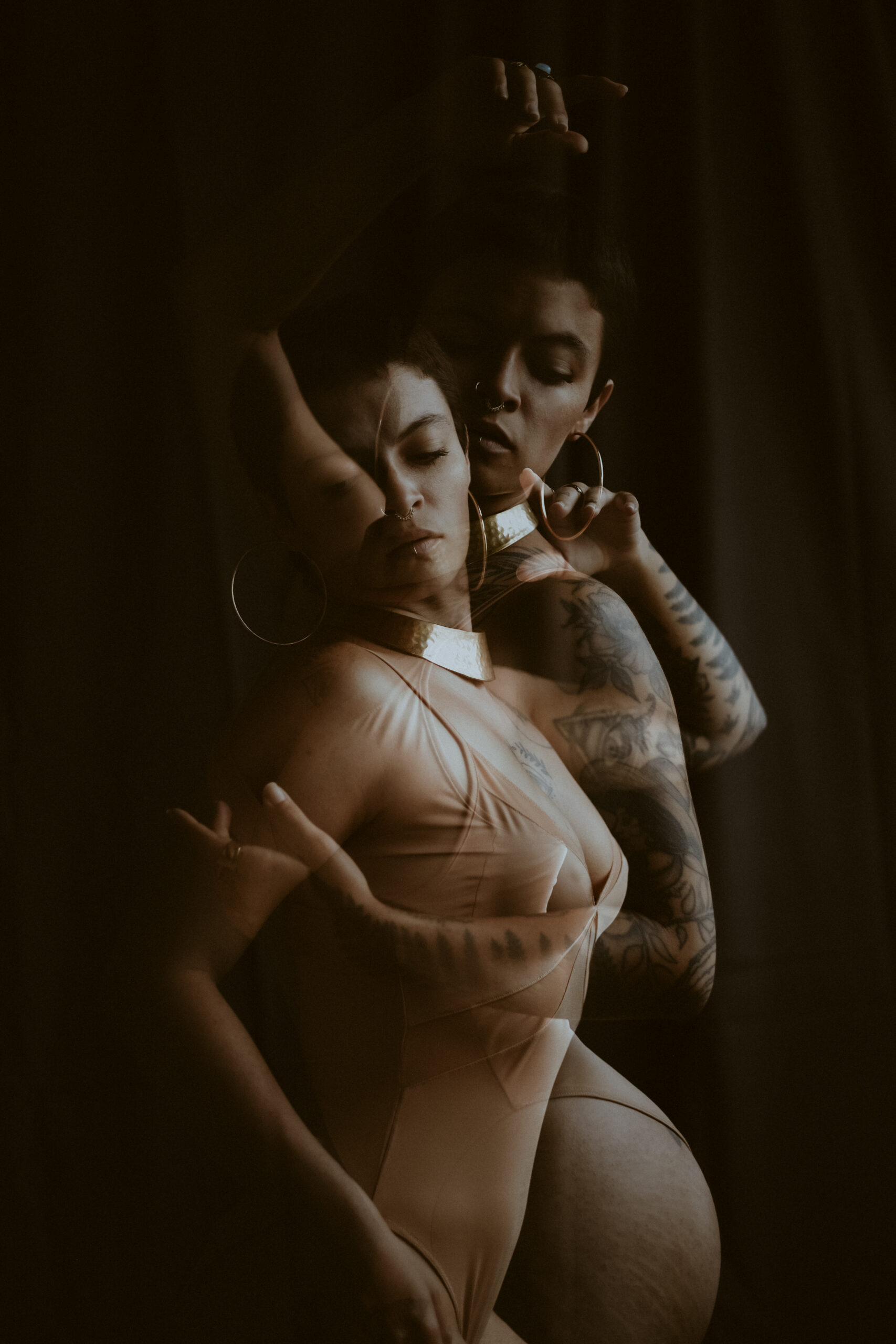 Autorretratos en lencería