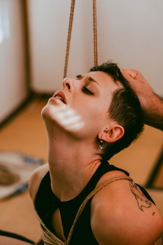 Shibari session