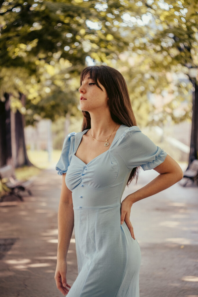 Outdoor photo session