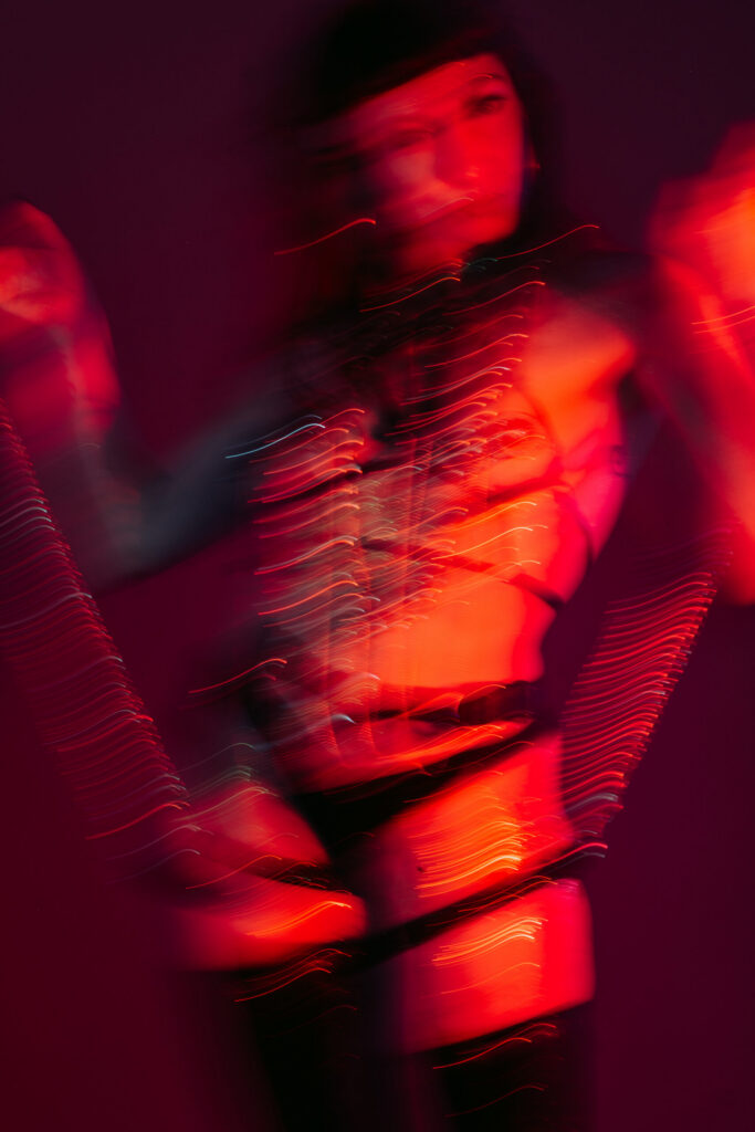 BDSM photoshoot in studio