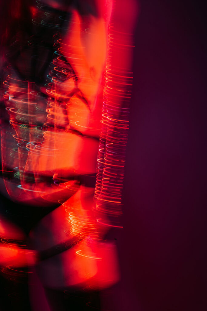 BDSM photoshoot in studio