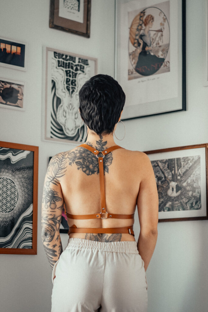 Self-portraits at home