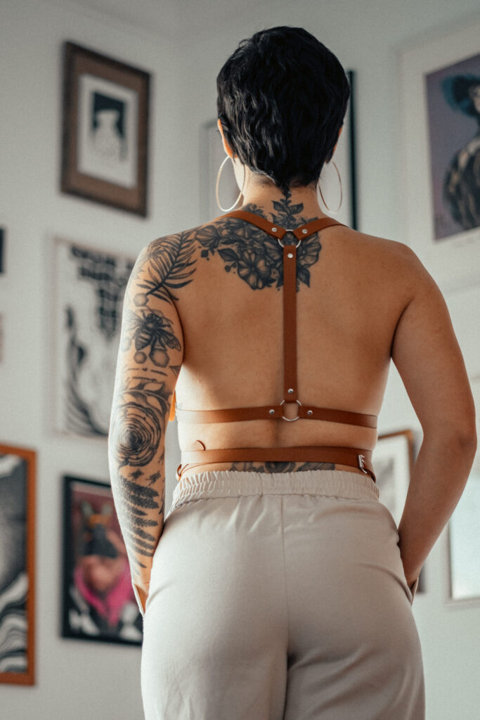 Self-portraits at home