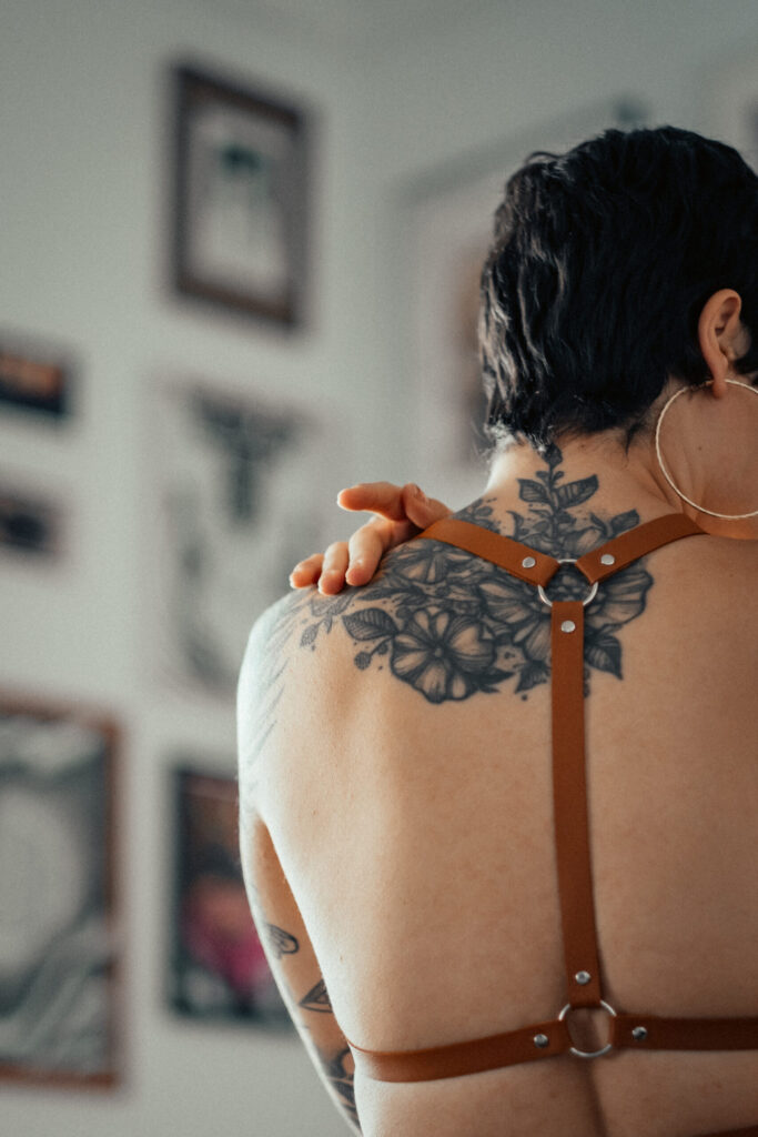 Self-portraits at home