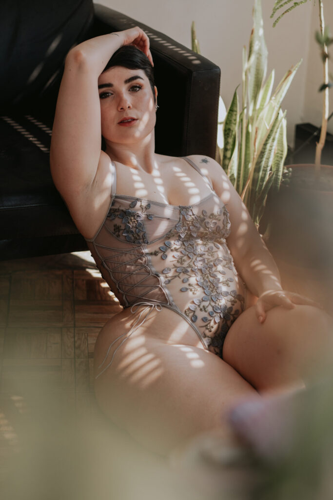 Lingerie photoshoot, boudoir