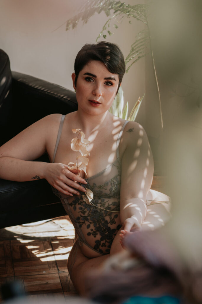 Lingerie photoshoot, boudoir