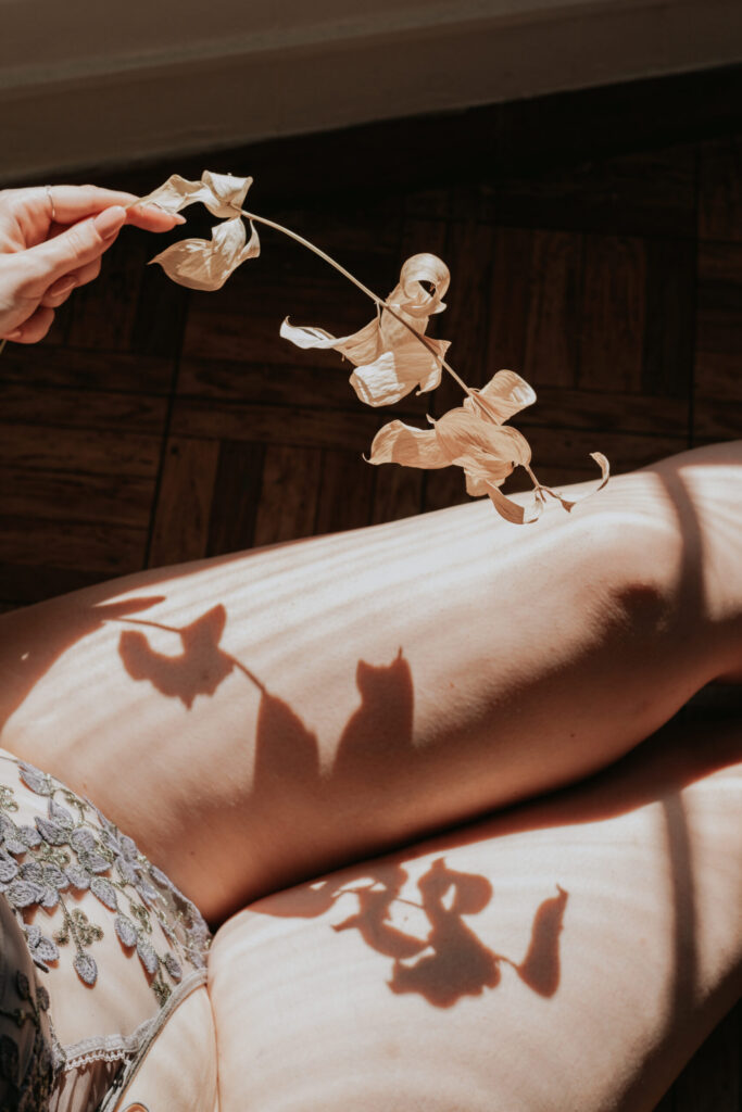 Lingerie photoshoot, boudoir