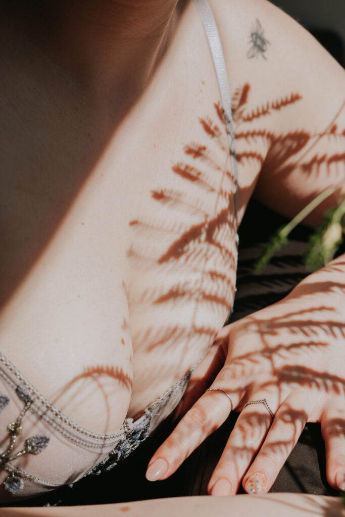 Lingerie photoshoot, boudoir