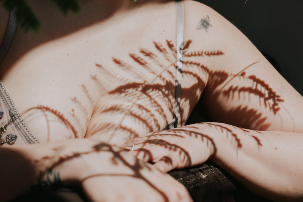 Lingerie photoshoot, boudoir