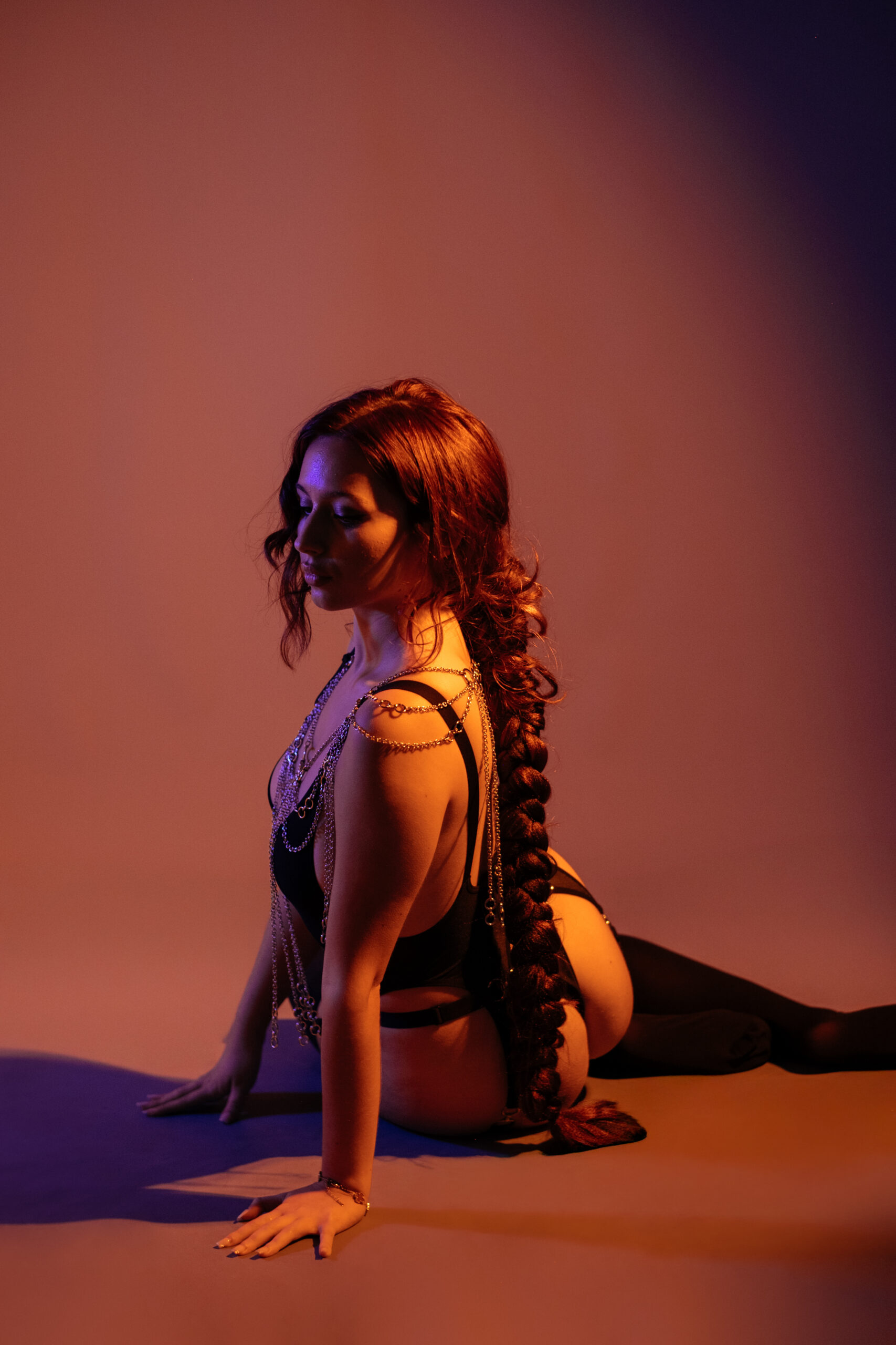 Photos for a BDSM lingerie brand