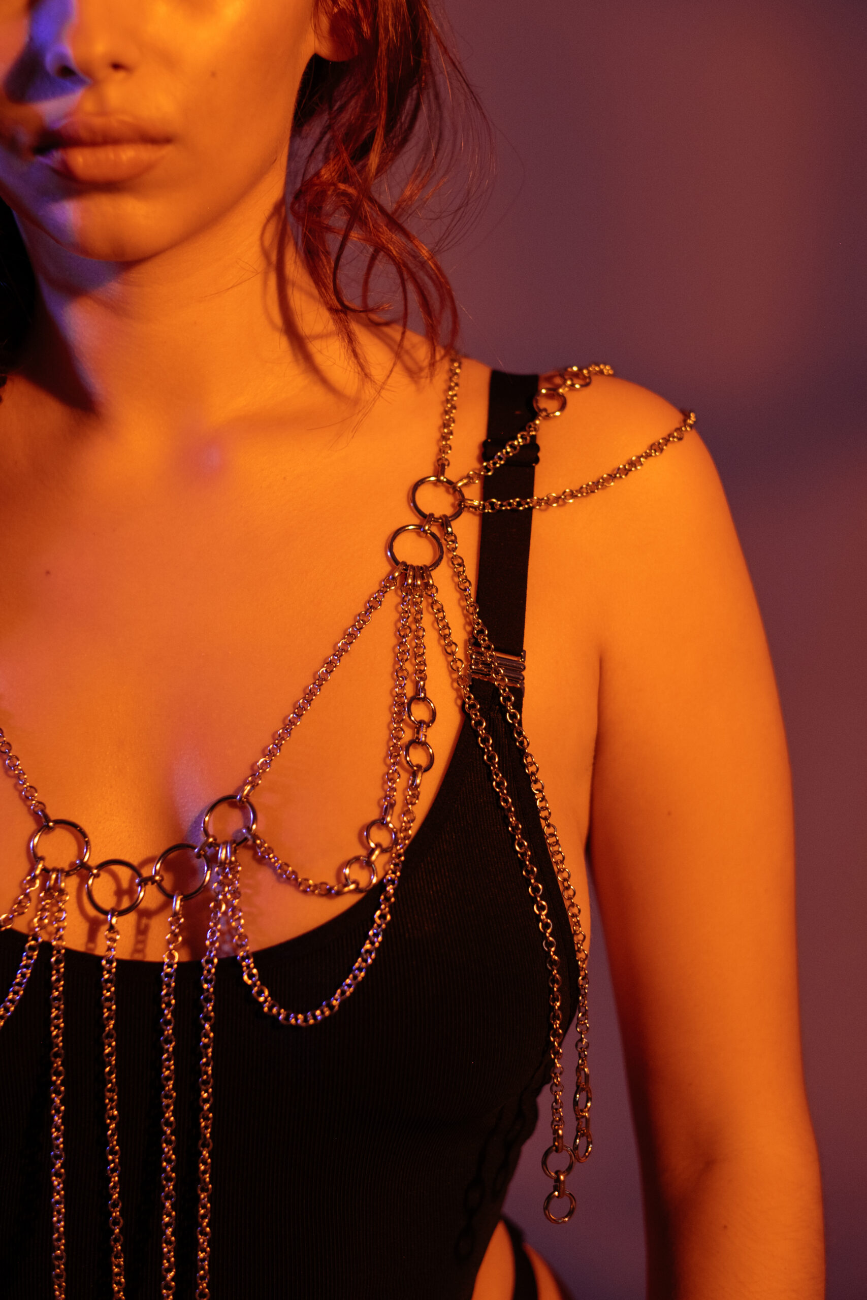 Photos for a BDSM lingerie brand