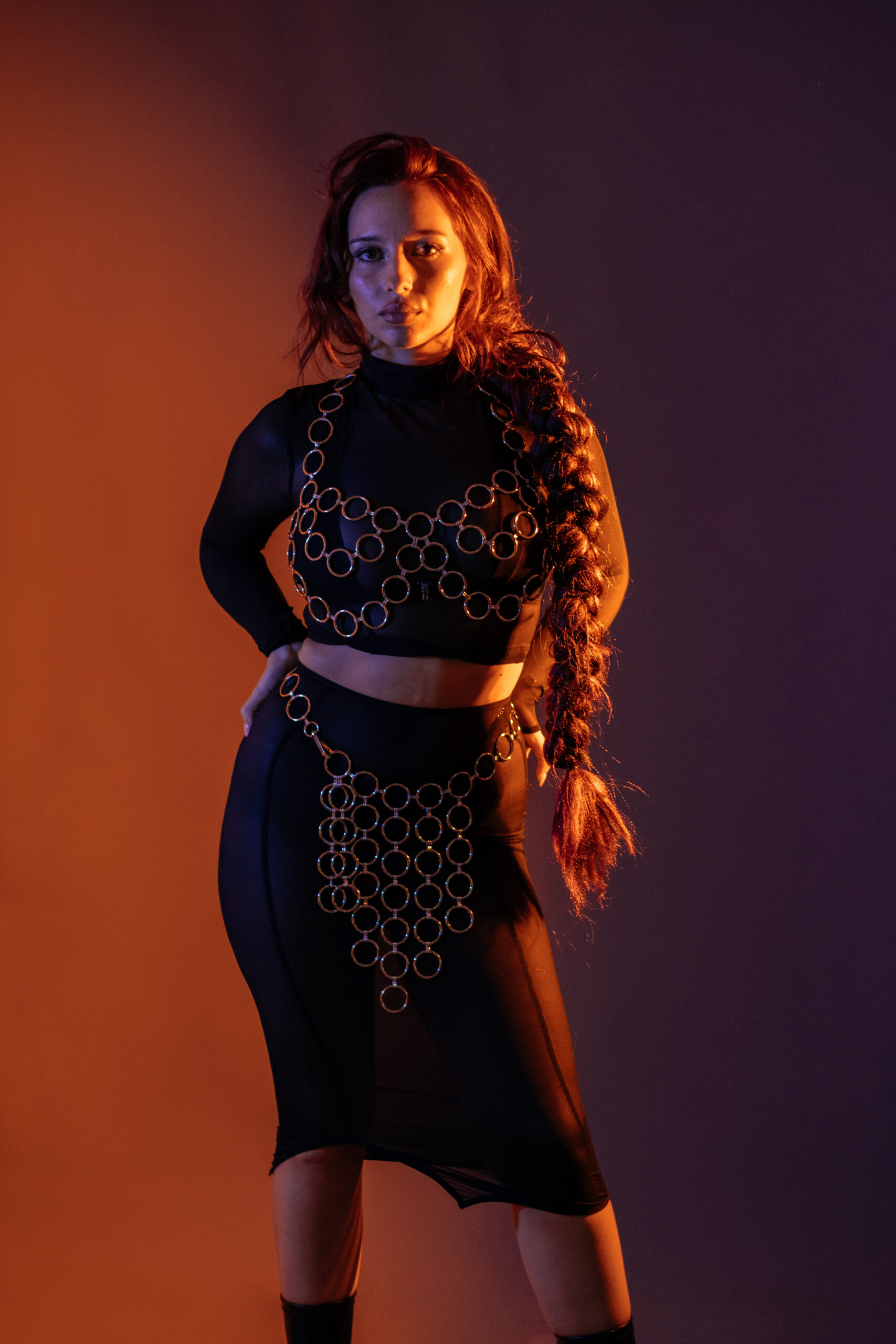 Photos for a BDSM lingerie brand