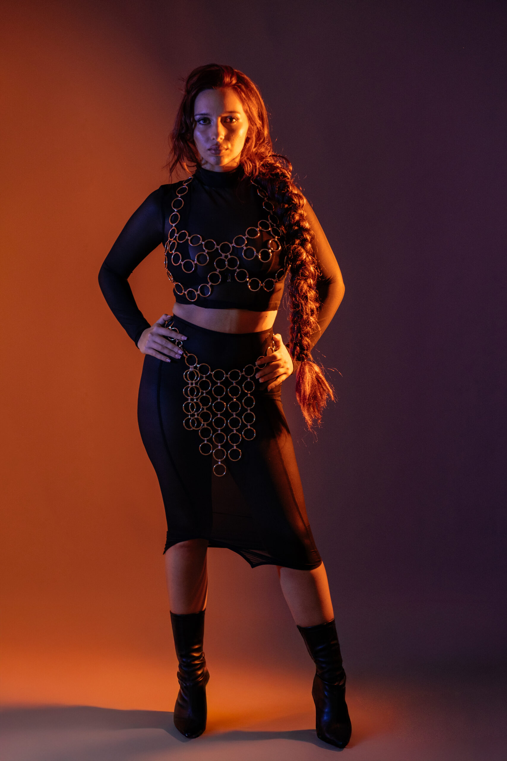 Photos for a BDSM lingerie brand