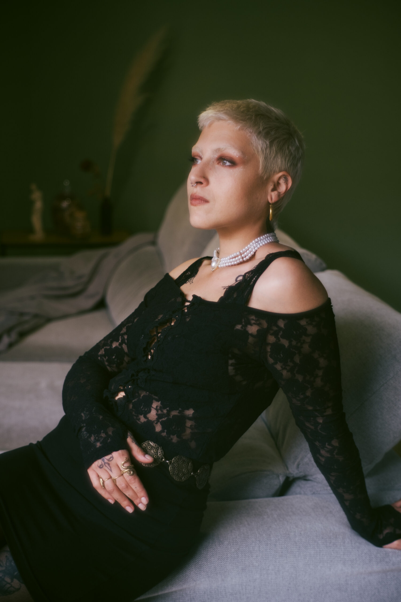 Photoshoot for a clothing brand