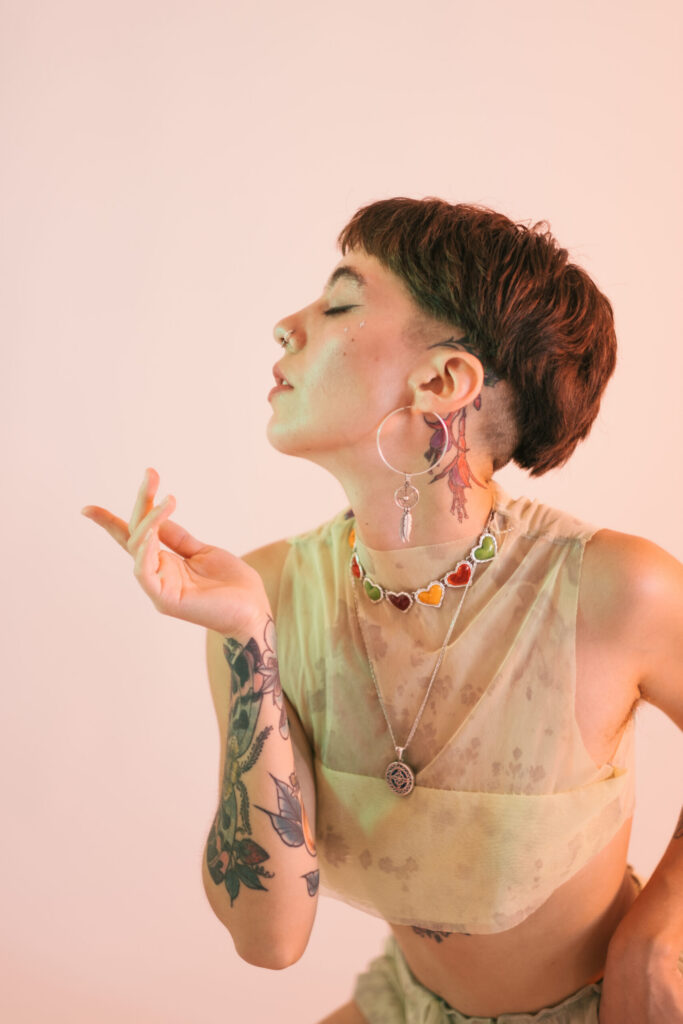 Sesión de fotos en estudio