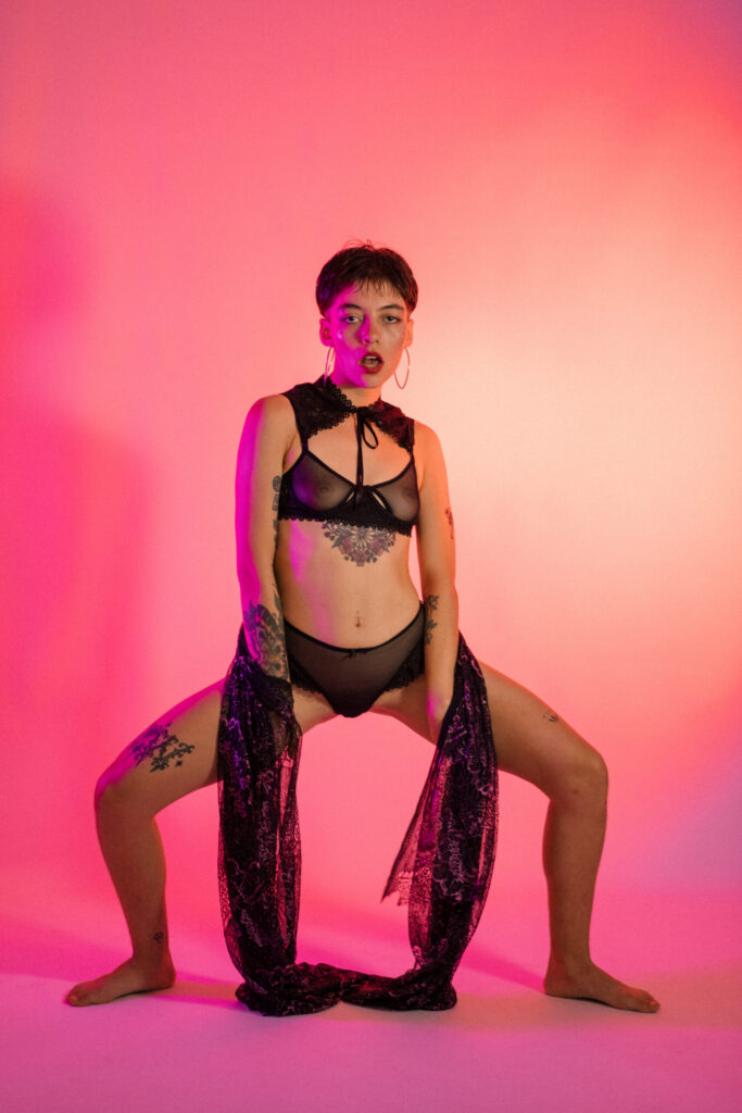 Sesión de fotos en estudio