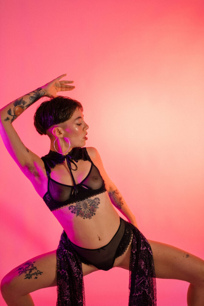 Sesión de fotos en estudio