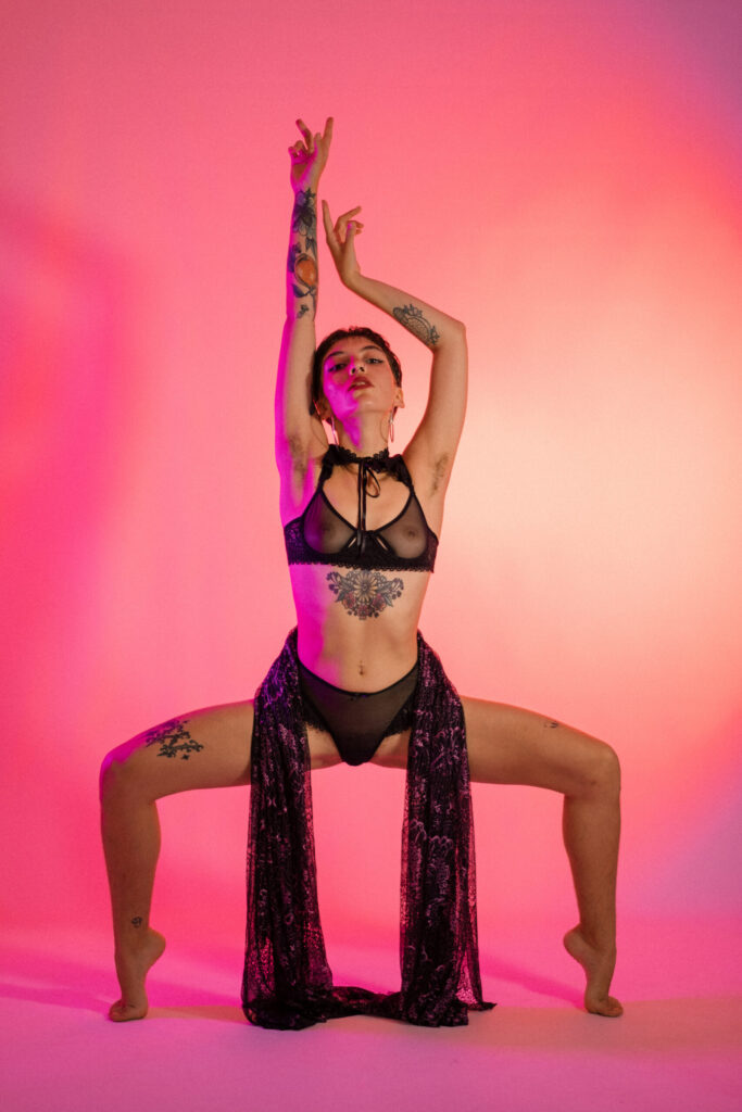 Sesión de fotos en estudio