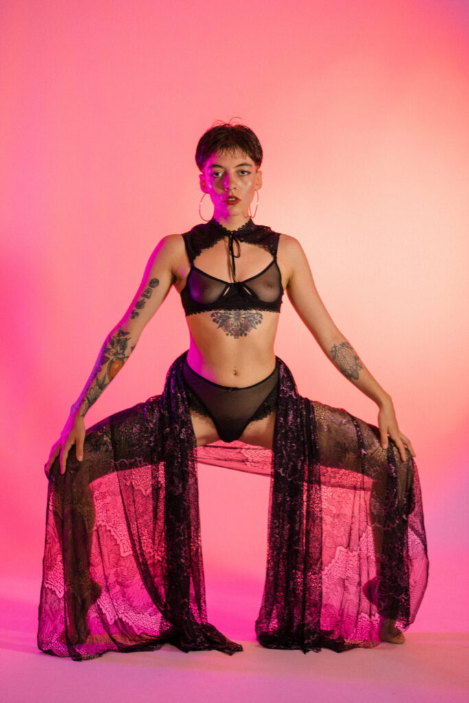 Sesión de fotos en estudio