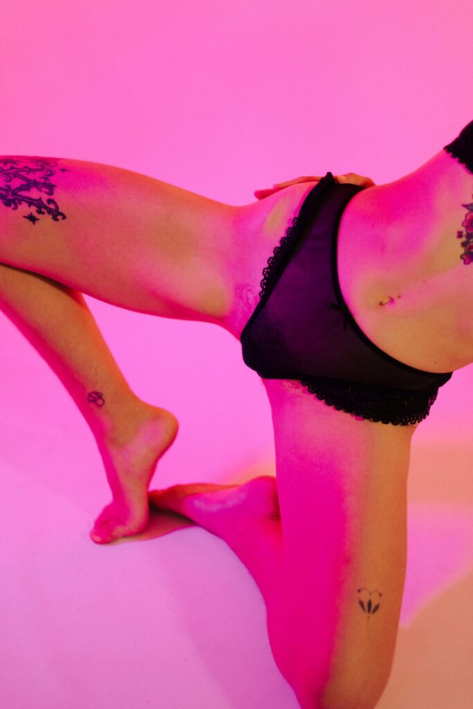 Sesión de fotos en estudio