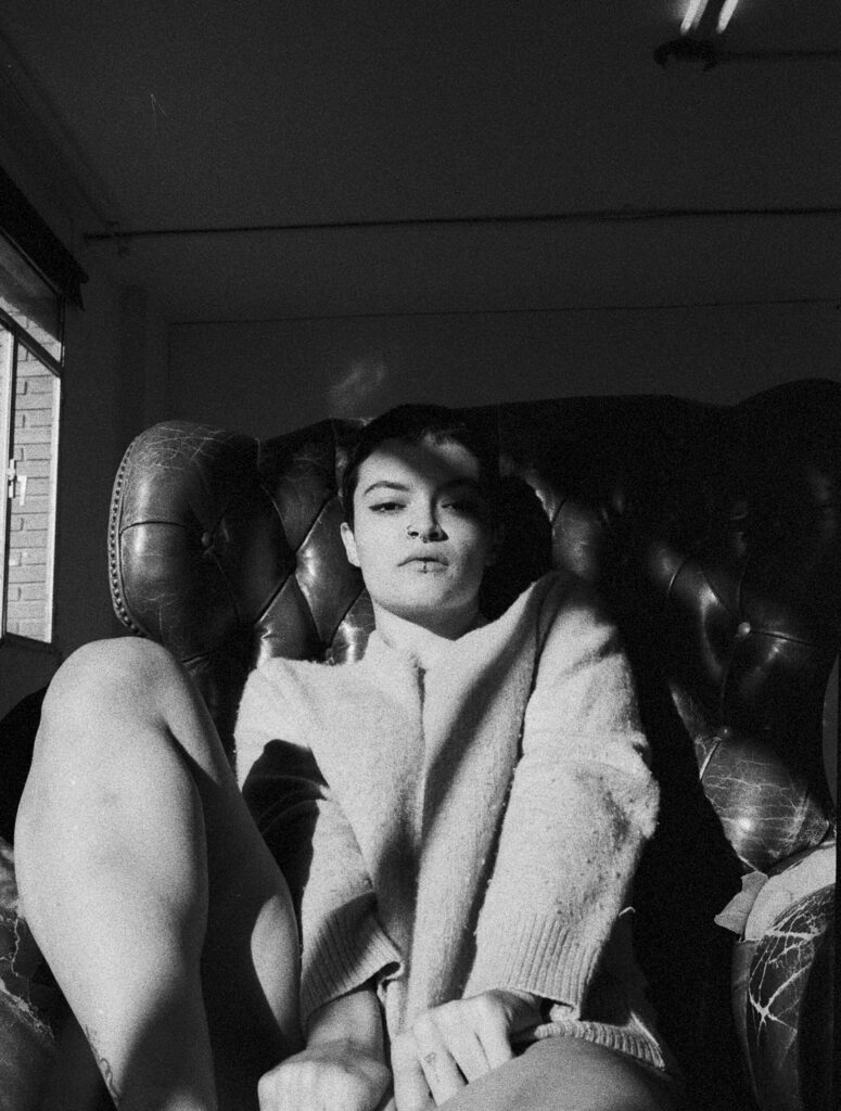 Studio photo session