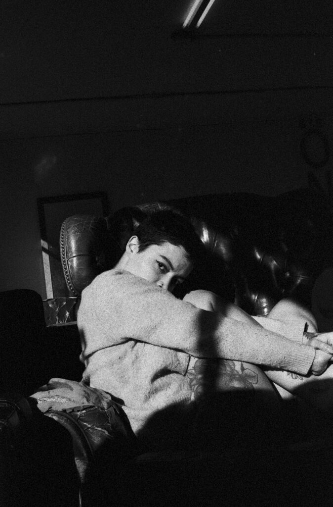 Studio photo session