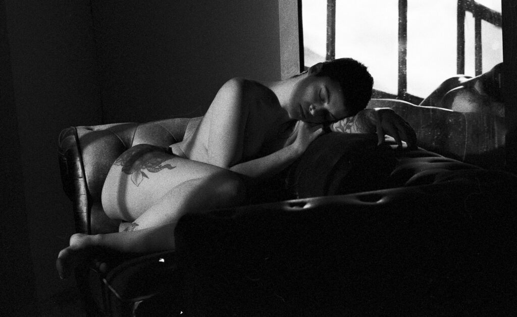 Studio photo session