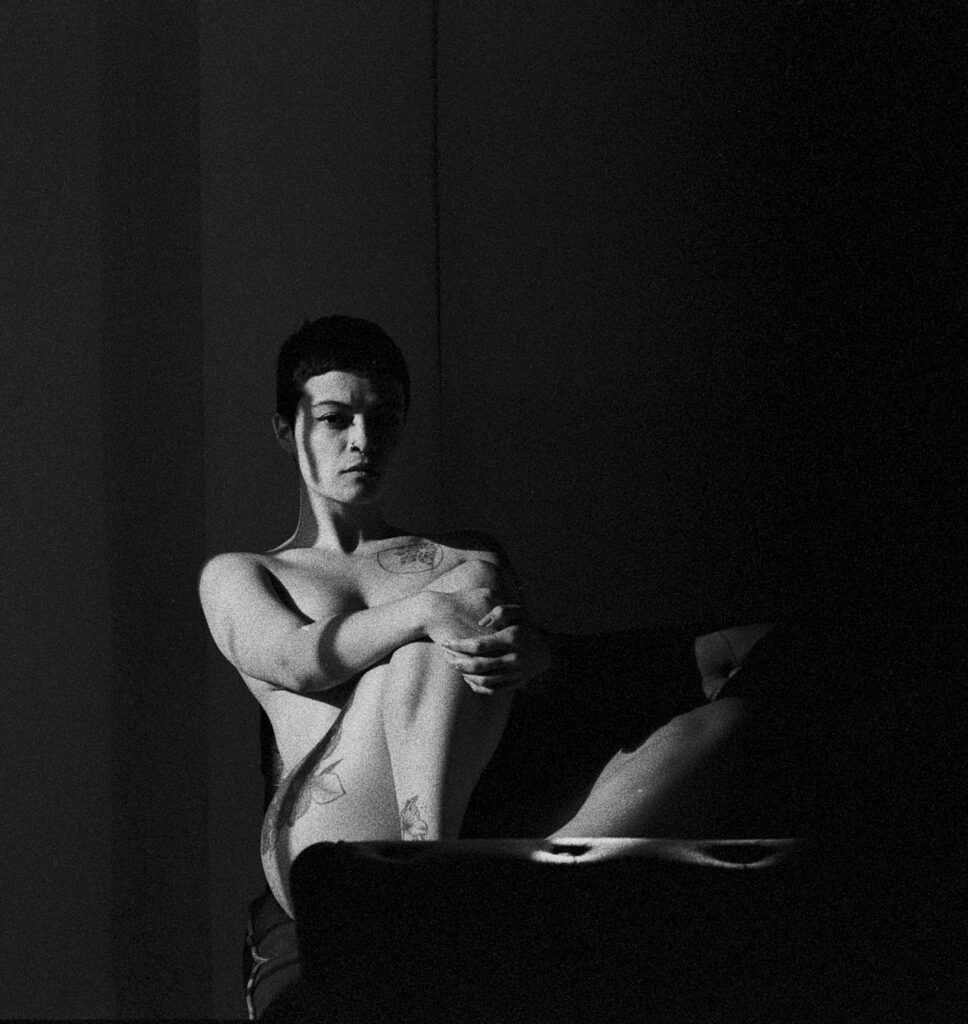 Studio photo session