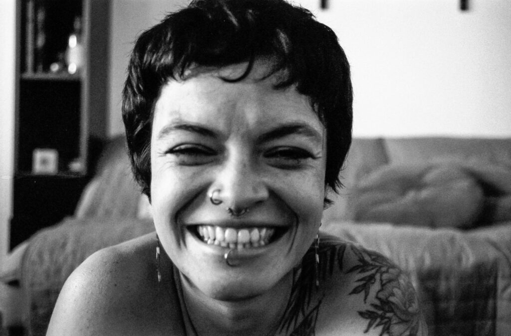 Intimate analog photoshoot