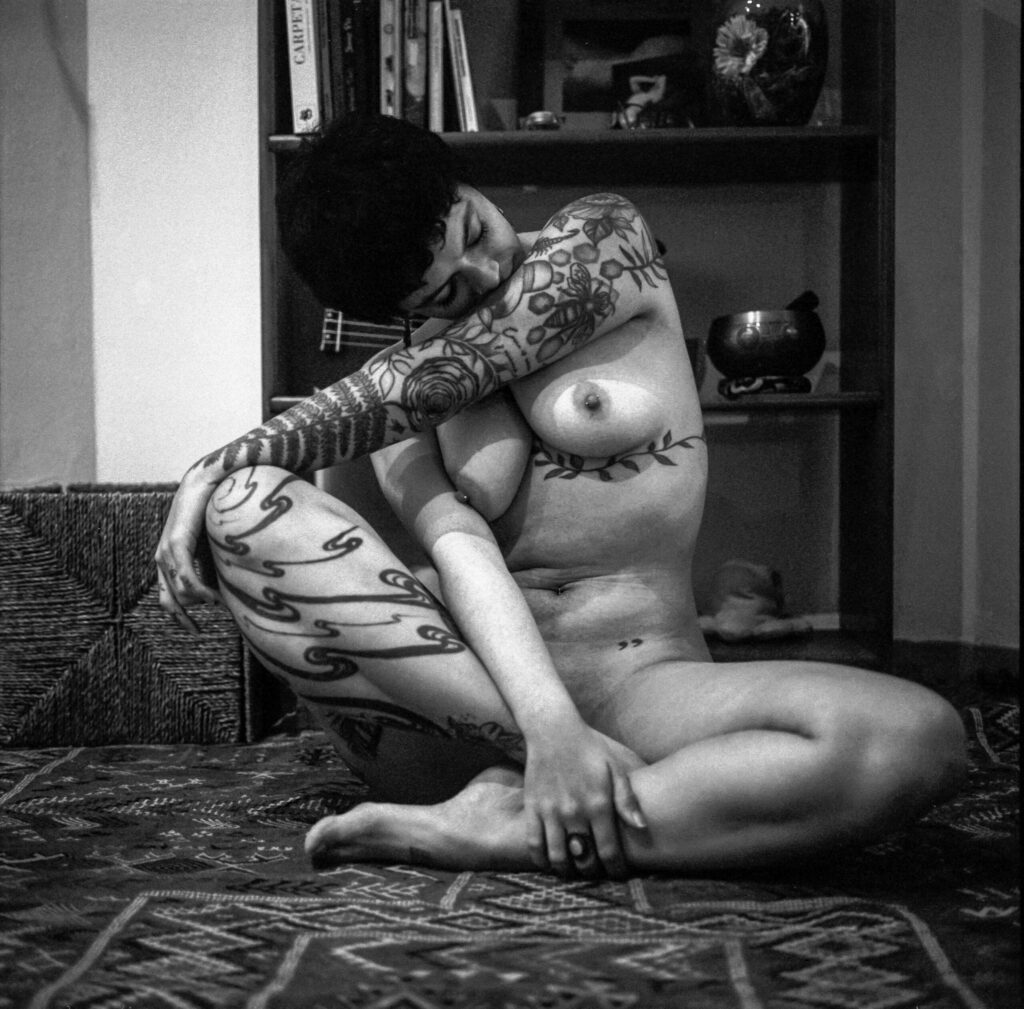 Intimate analog photoshoot