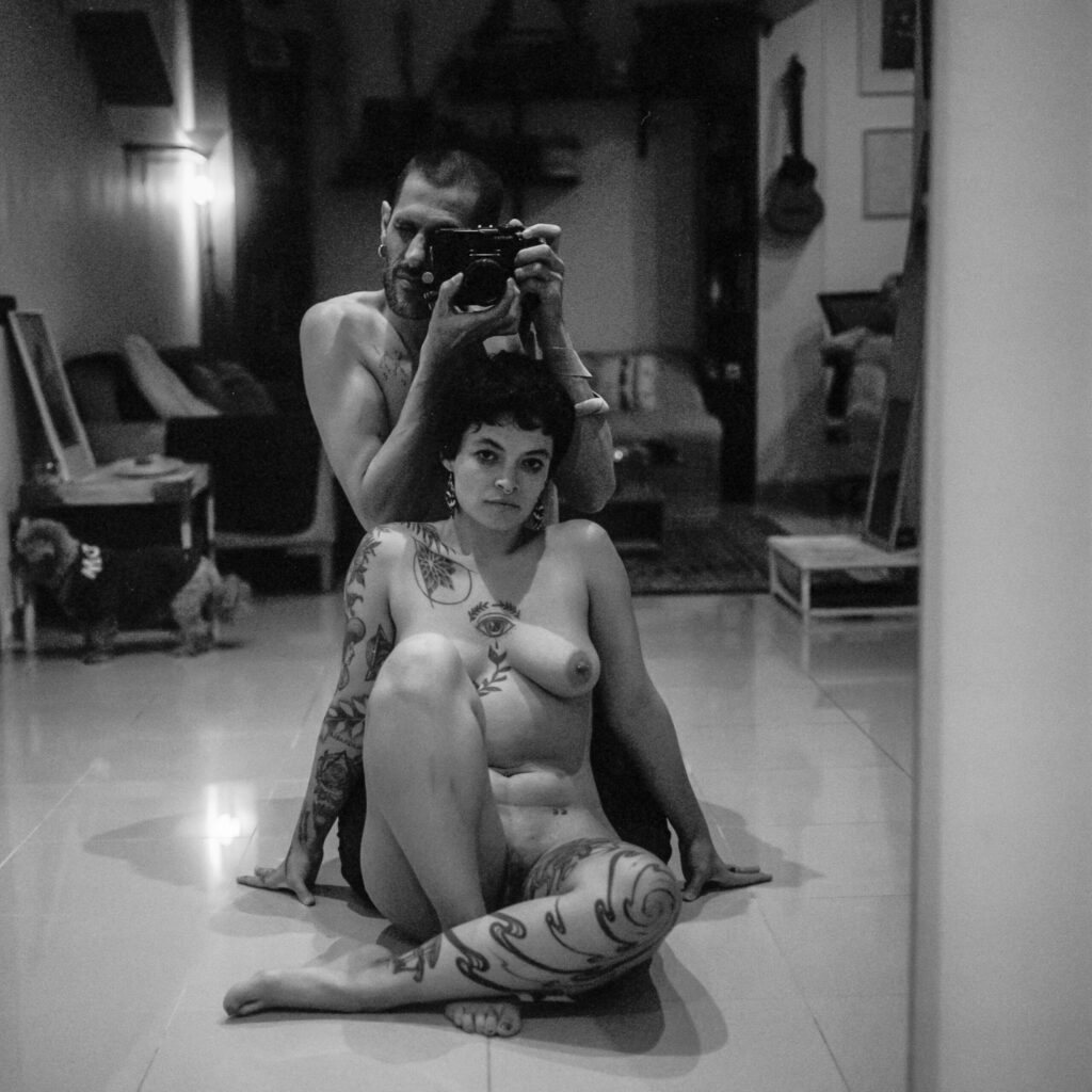 Intimate analog photoshoot