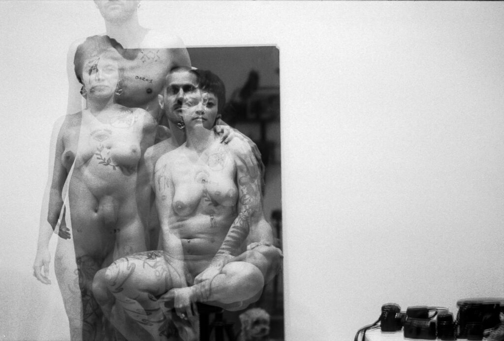 Intimate analog photoshoot