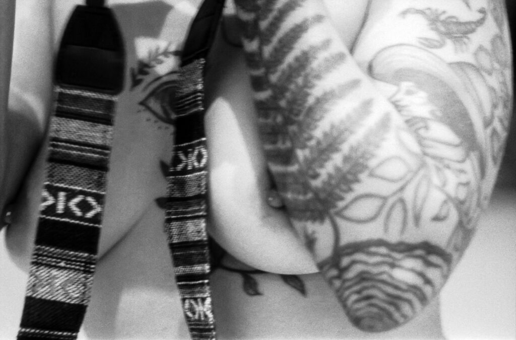 Intimate analog photoshoot