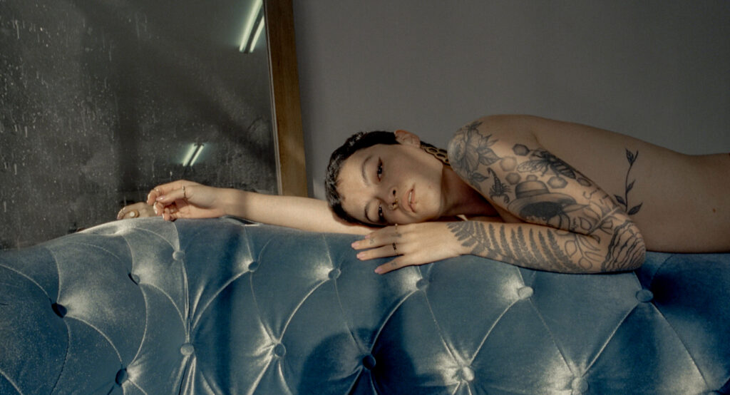 Studio photo session