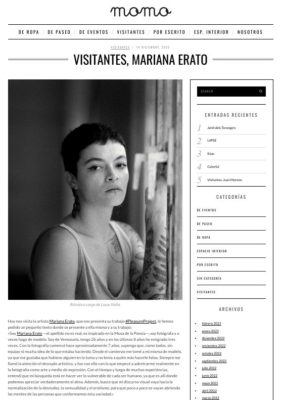 artículo revista momo