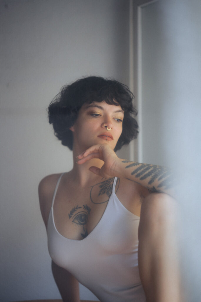 Sesión de fotos íntima con limones