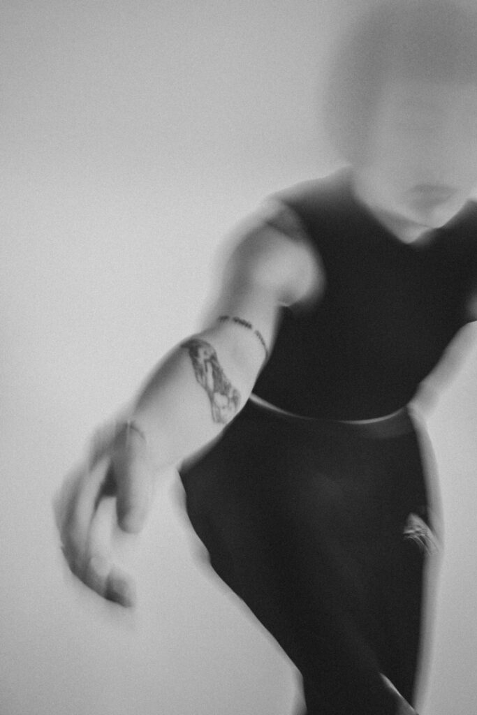 Sesión de fotos bailarines en estudio