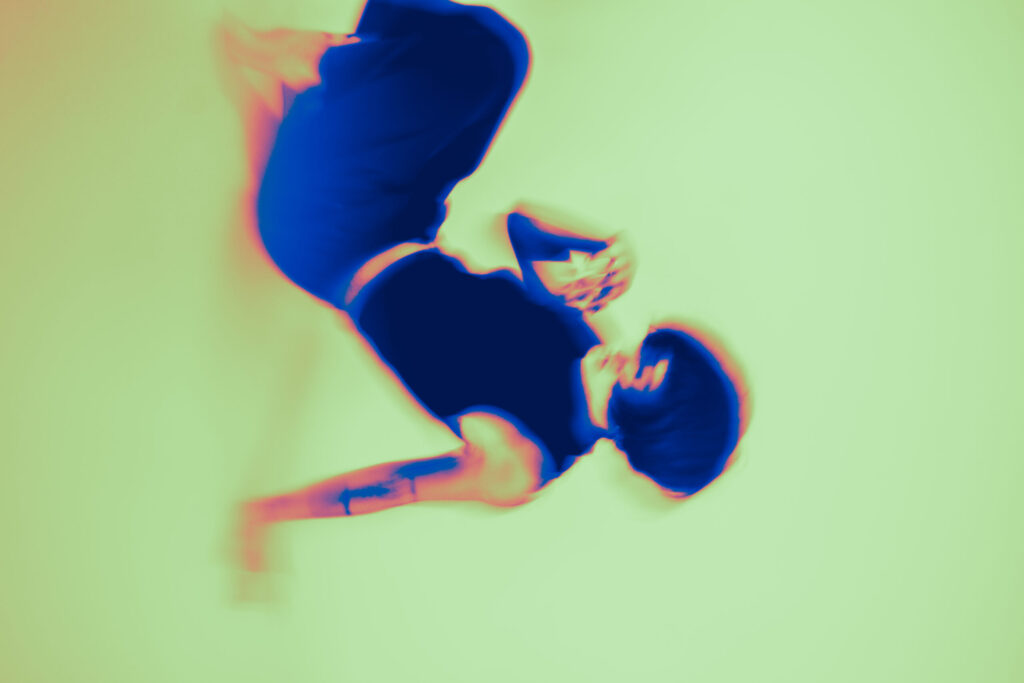 Sesión de fotos bailarines en estudio