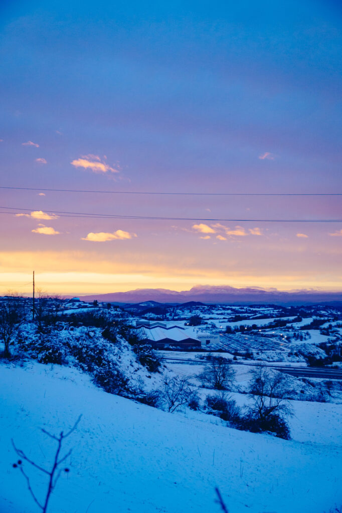 Viaje nieve
