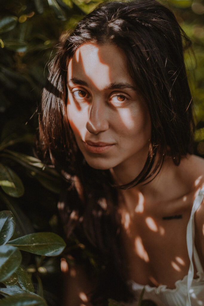 Sesión íntima en naturaleza